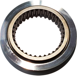 Clutch Pack View with Inner Ring Casting and Machining