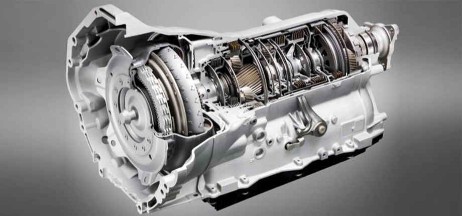 Auto Transmission front view of car parts